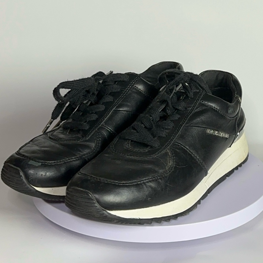 Michael Kors Black Sneakers - Picture 3 of 6